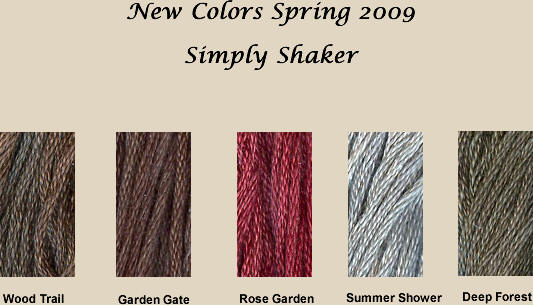 New Colors Spring 2009 - Simply Shaker